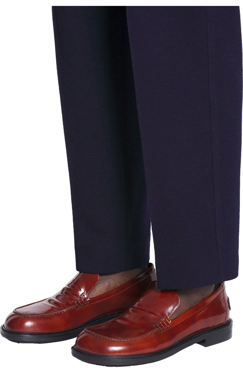 Lanvin SPINTO LOAFERS IN SMOOTH LEATHER, Alternate, color,