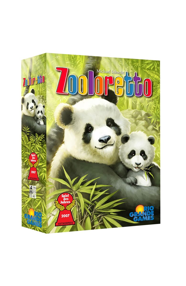 Rio Grande Games Rio Grand Games Zooloretto Animal Set Collecting Card Game, Age 14+, Main, color, Multicolored