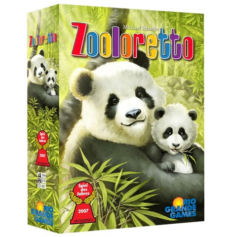 Rio Grand Games Zooloretto Animal Set Collecting Card Game, Age 14+