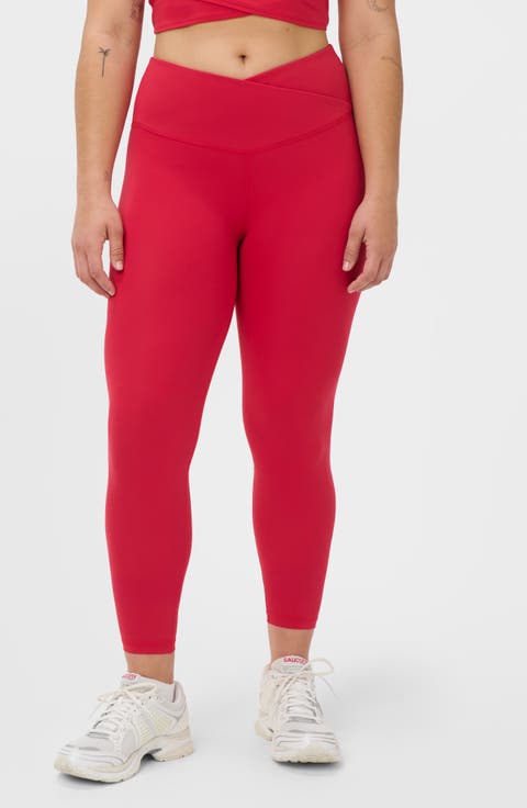 7/8 Wrap Waist Leggings