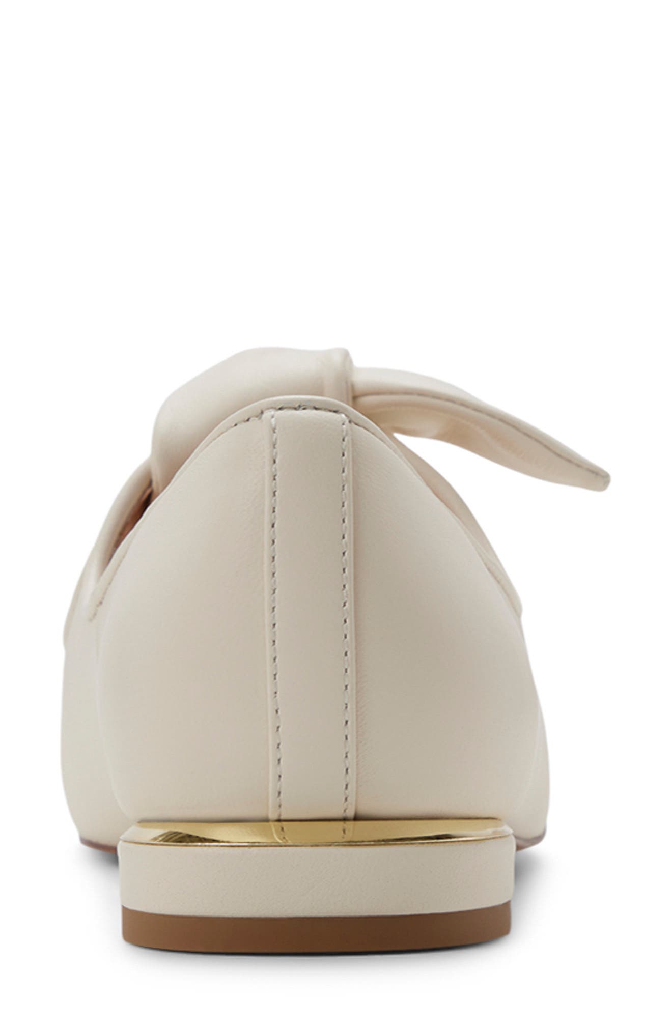Clara Flat, Alternate, color, WHITE/ BONE