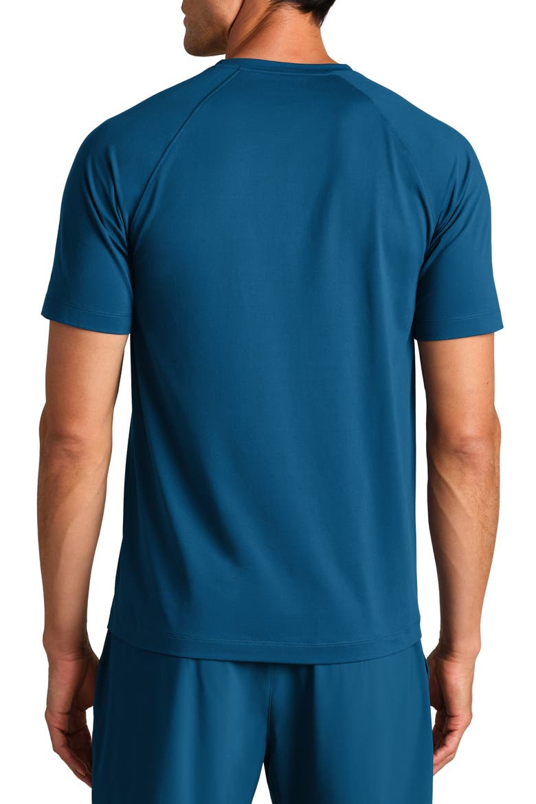 Reign Performance T-Shirt, Alternate, color, CAPE BLUE