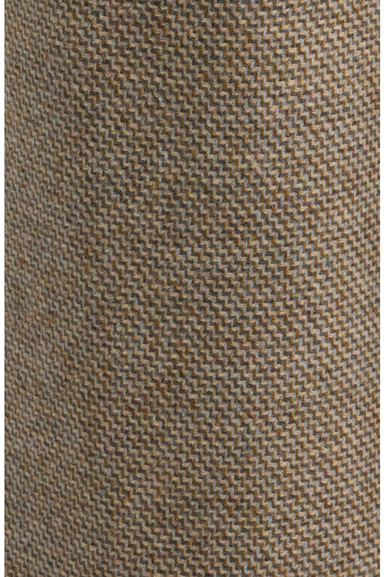 Chevron Wool Blend Pants, Alternate, color, BRONZE BROWN