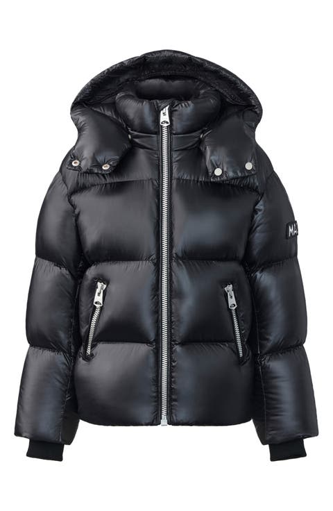 Kids' Jesse Water Repellent 800 Fill Power Down Puffer Coat (Big Kid)