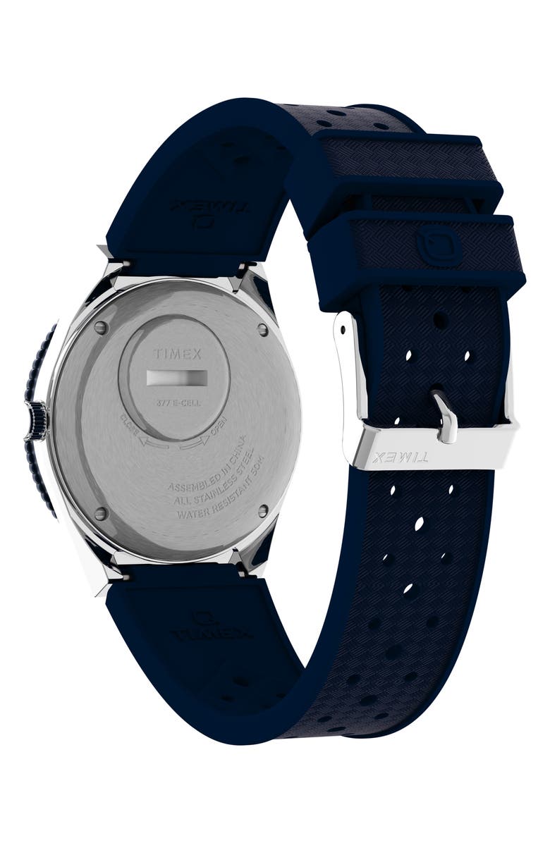 Timex<sup>®</sup> Q Timex Silicone Strap Watch, 38mm, Alternate, color,