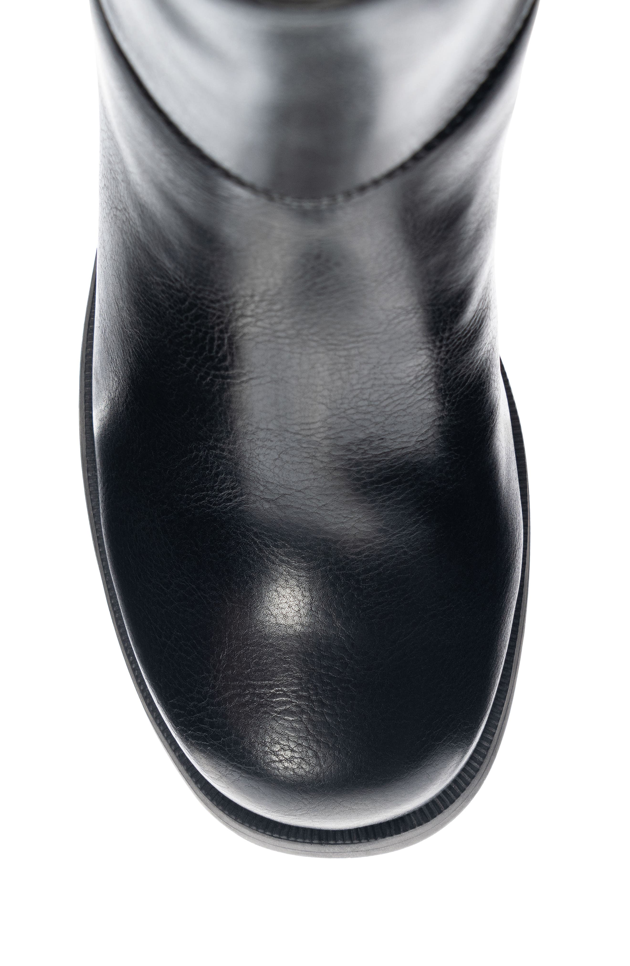 Dirty Laundry Grooves Patch Platform Bootie, Alternate, color, 