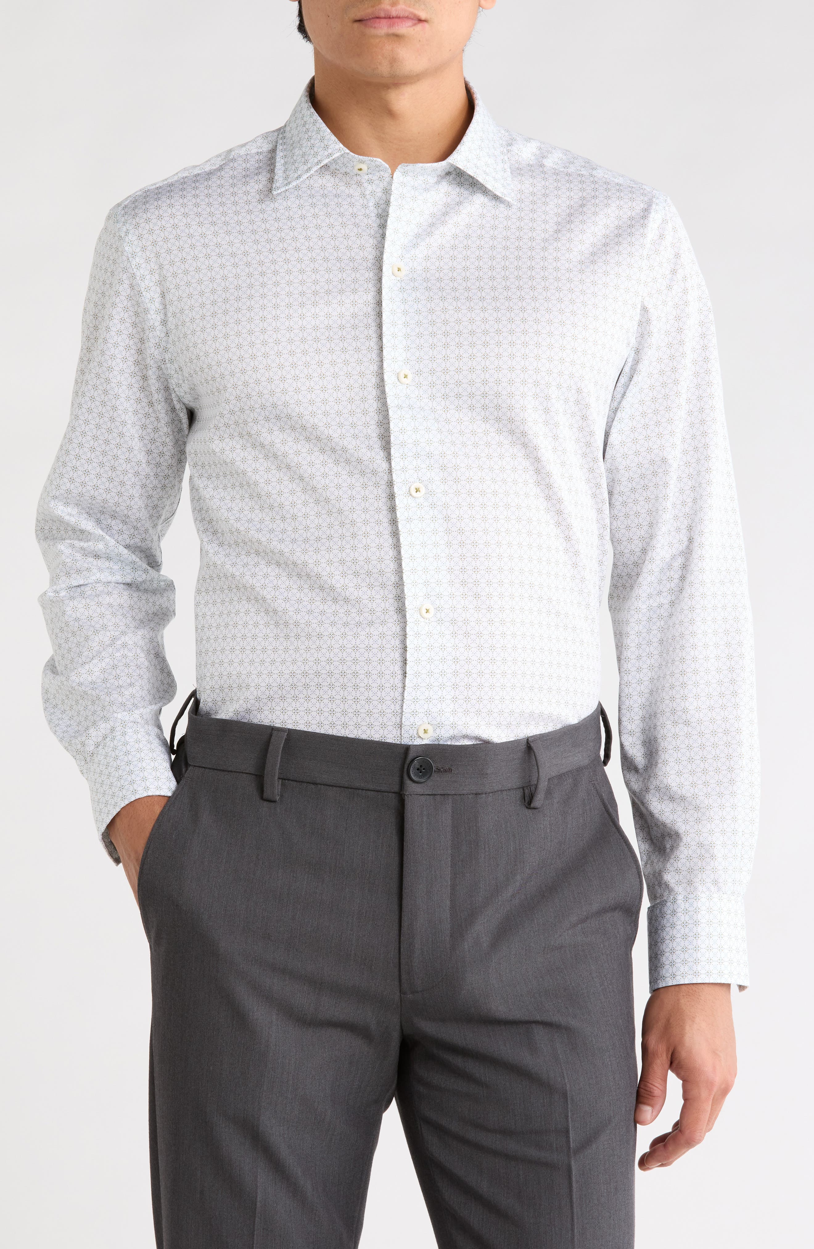 Cotton Long Sleeve Sport Shirt