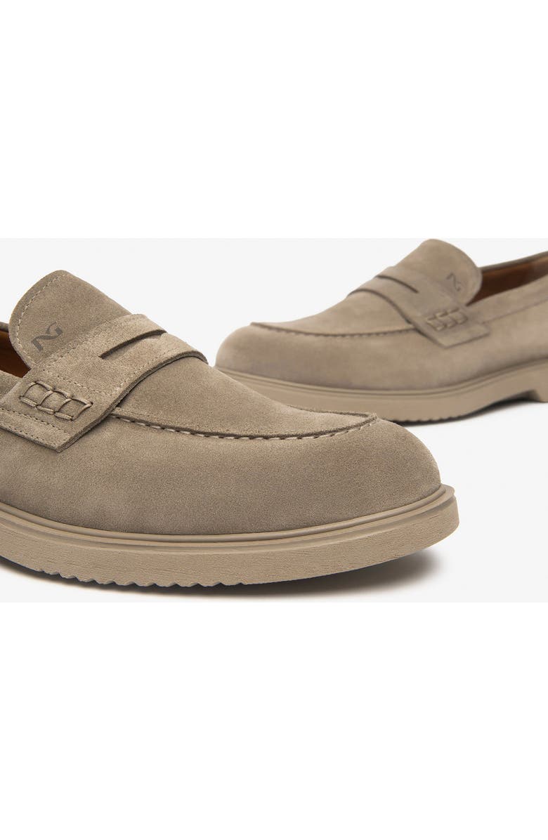 NeroGiardini Penny Loafer, Alternate, color, Taupe