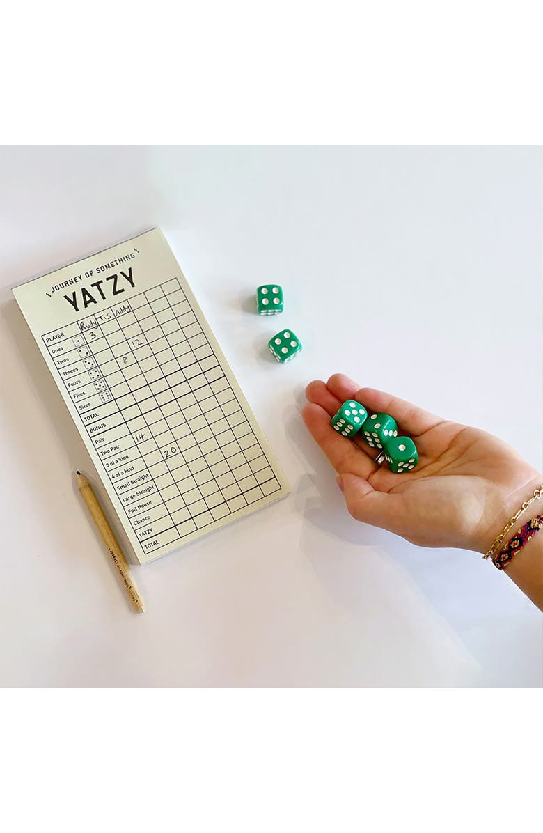Journey of Something Luxury Yatzy, Classic Dice Game Set, Family & Party, Alternate, color, 