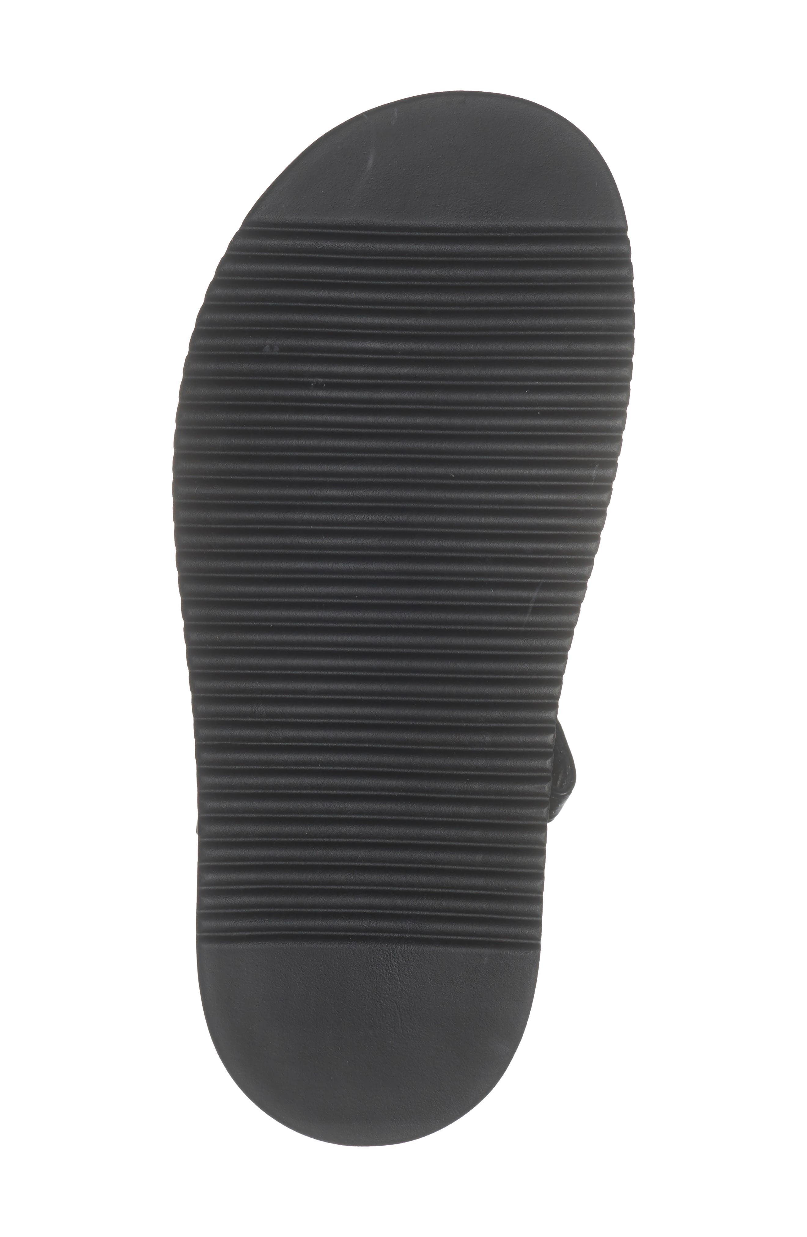 Steve Madden Matina Platform Sandal, Alternate, color, Black Leather