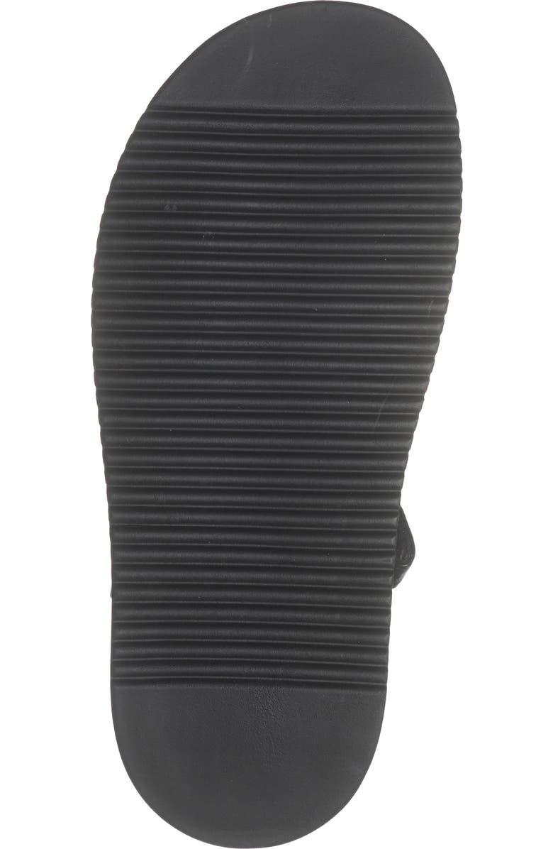 Steve Madden Matina Platform Sandal, Alternate, color, Black Leather