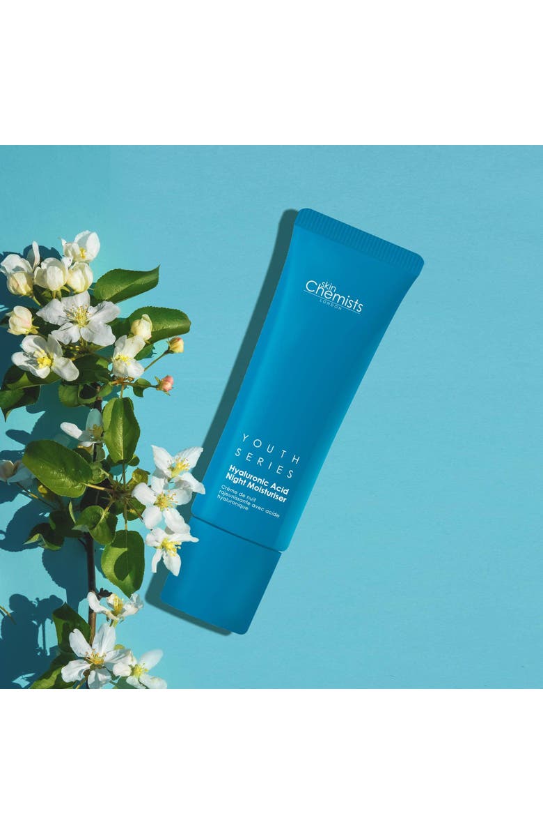 SKINCHEMISTS Youth Series 1% Hyaluronic Acid Night Moisturiser 50ml x 3 Trio Set, Alternate, color, White