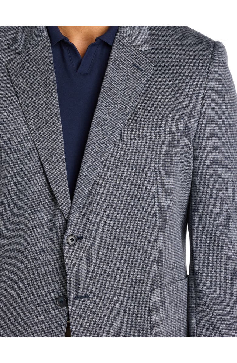 JV Reflex Big & Tall Houndstooth Sport Coat V2, Alternate, color, Navy
