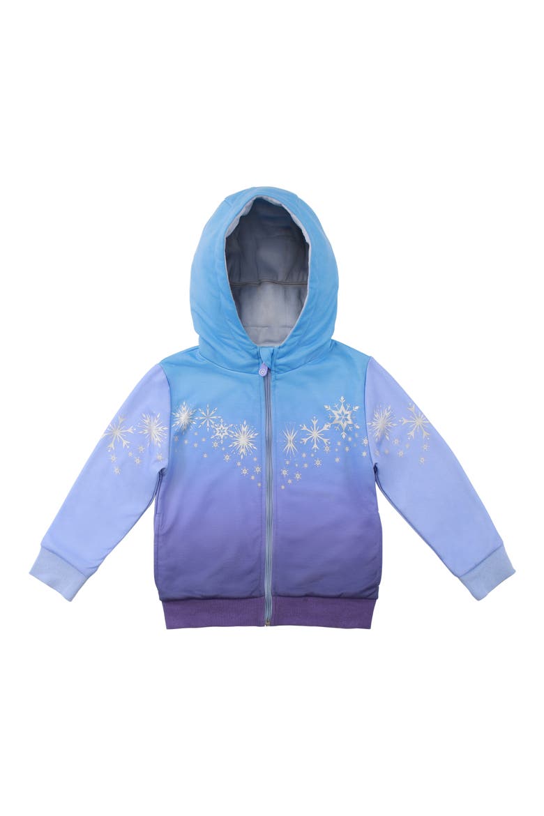 x Disney® Frozen™ Elsa 2-in-1 Stuffed Animal Hoodie, Alternate, color, BLUE MIX