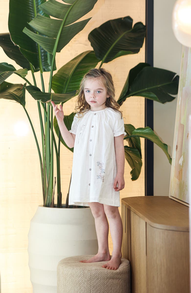 Manière Kids' Delicate Floral Dress, Alternate, color,