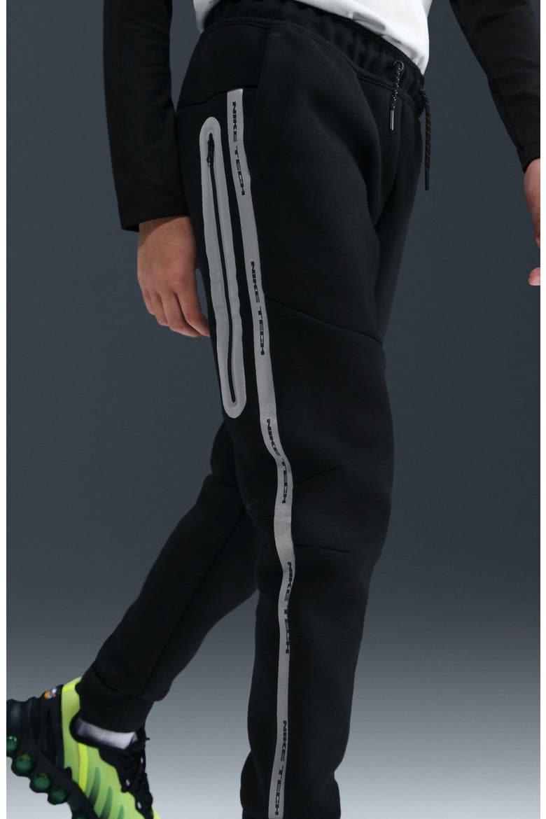 Kids' Sportswear Tech Fleece Joggers, Alternate, color, 010 BLACK/BLACK/BLACK