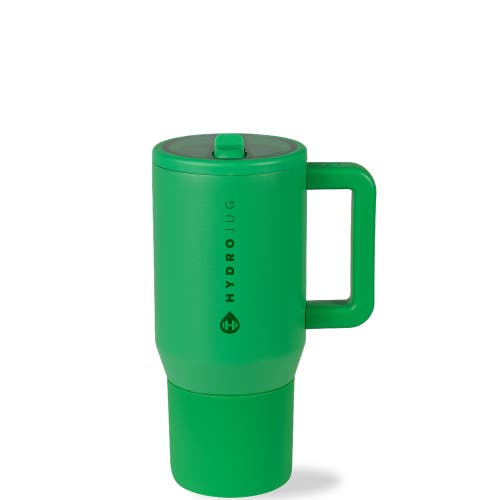 HydroJug Insulated Kids Water Bottle 20oz with Flip Straw & Handle - Leak-Proof & Durable in Clover  product