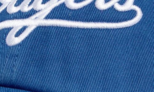 Sporty And Rich Sporty & Rich X La Dodgers Stadium Baseball Cap In Team Blue