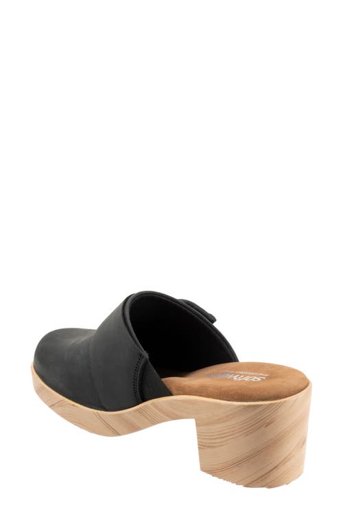 Softwalk ® Ferrara Platform Mule In Black