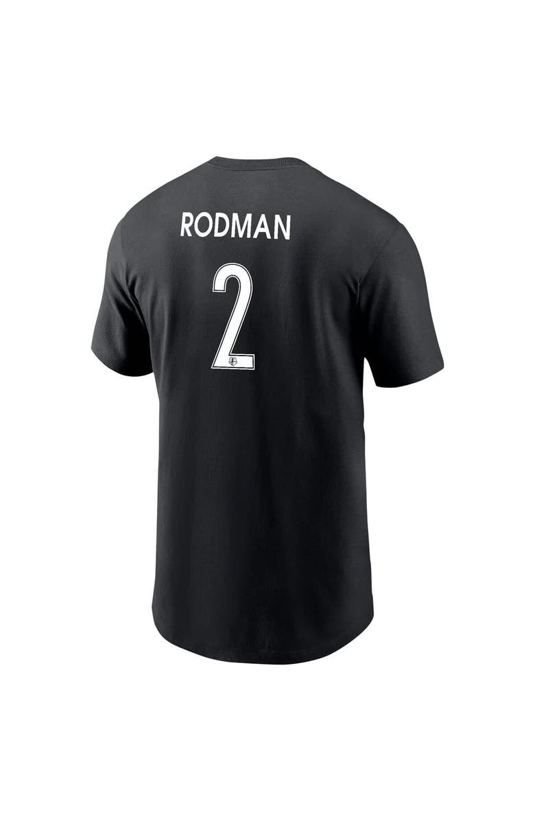 Nike Youth Nike Trinity Rodman Black Washington Spirit Core T-Shirt, Alternate, color, 