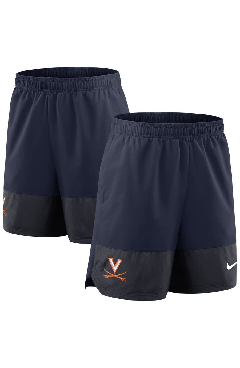 Nike Men's Nike Navy Virginia Cavaliers 2025 Sideline Performance Shorts, Alternate, color, Navy