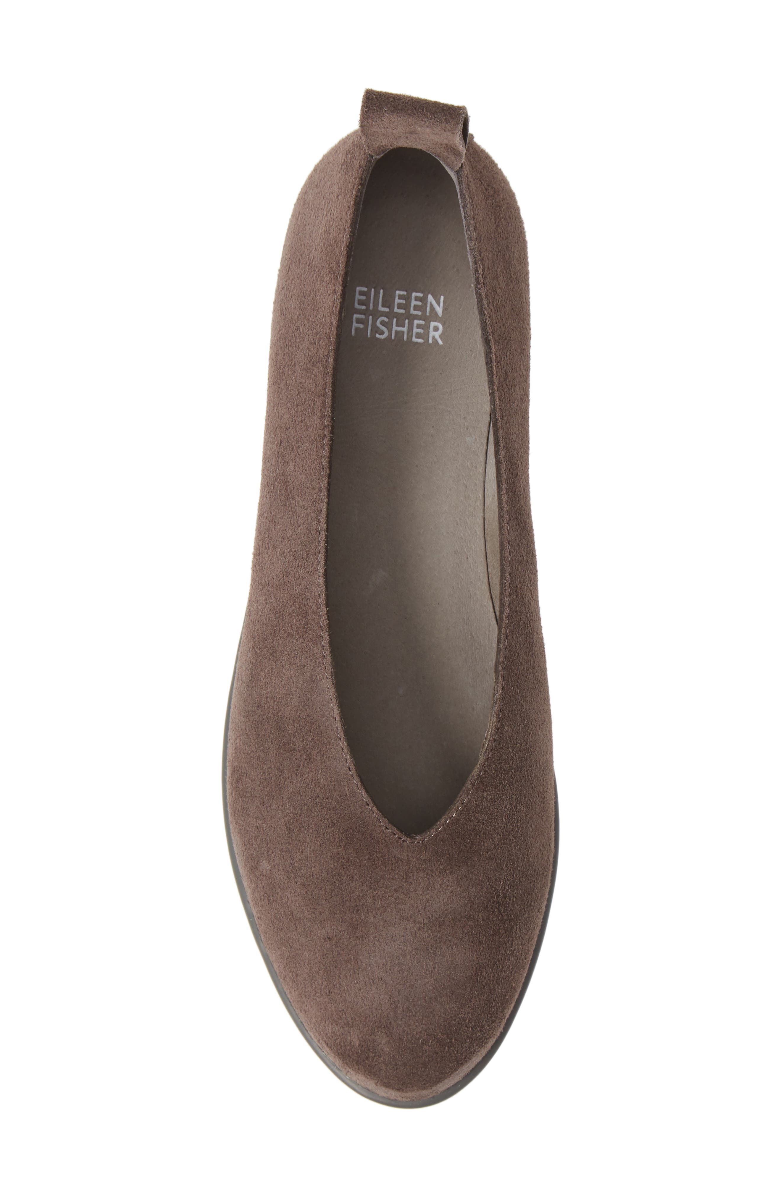 Humor Flat, Alternate, color, GRAPHITE SUEDE