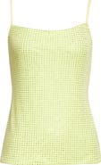 Area Hotfix Crystal Jersey Camisole