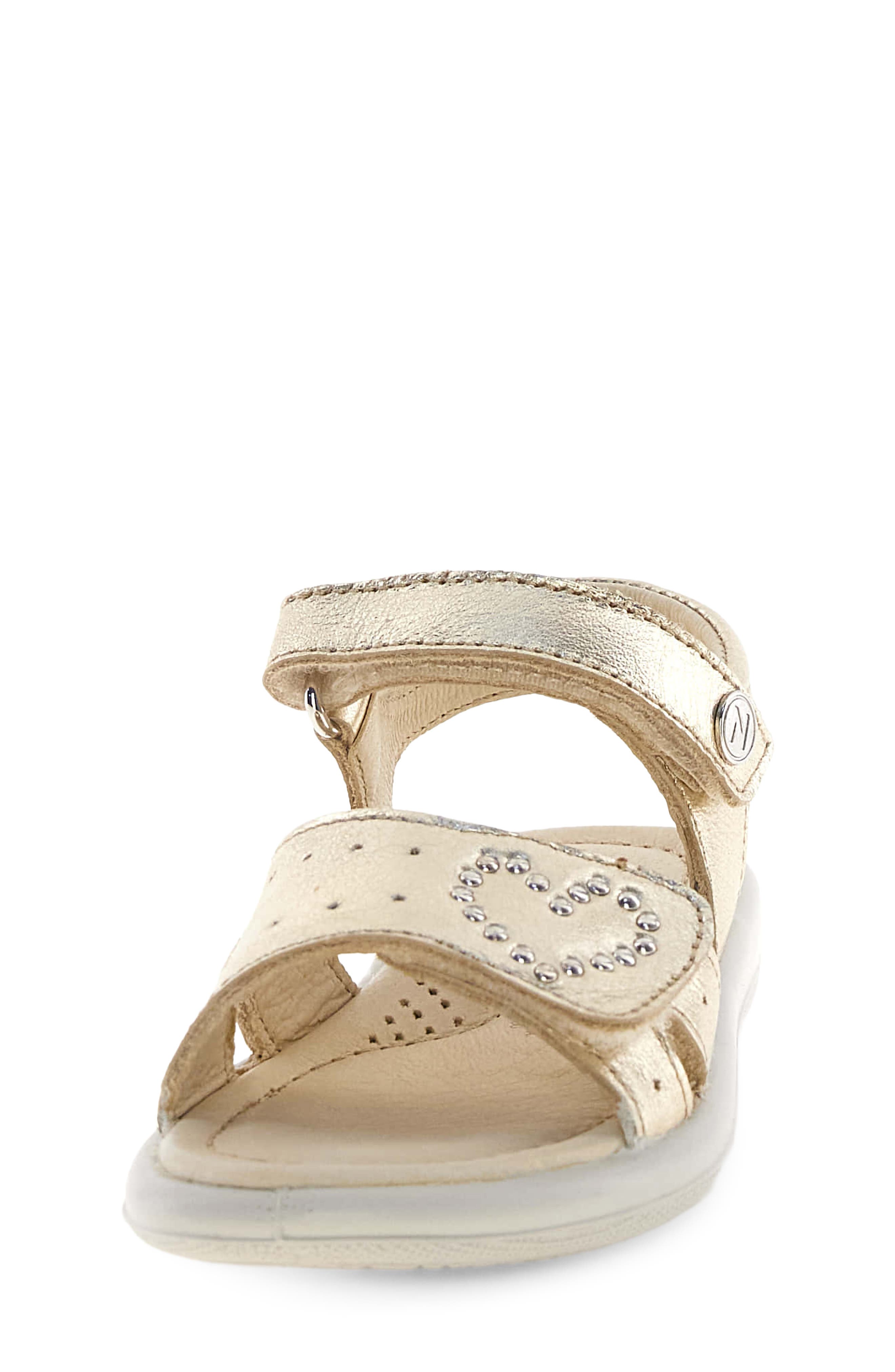 Naturino Kids' Saphia Sandal, Alternate, color, Gold