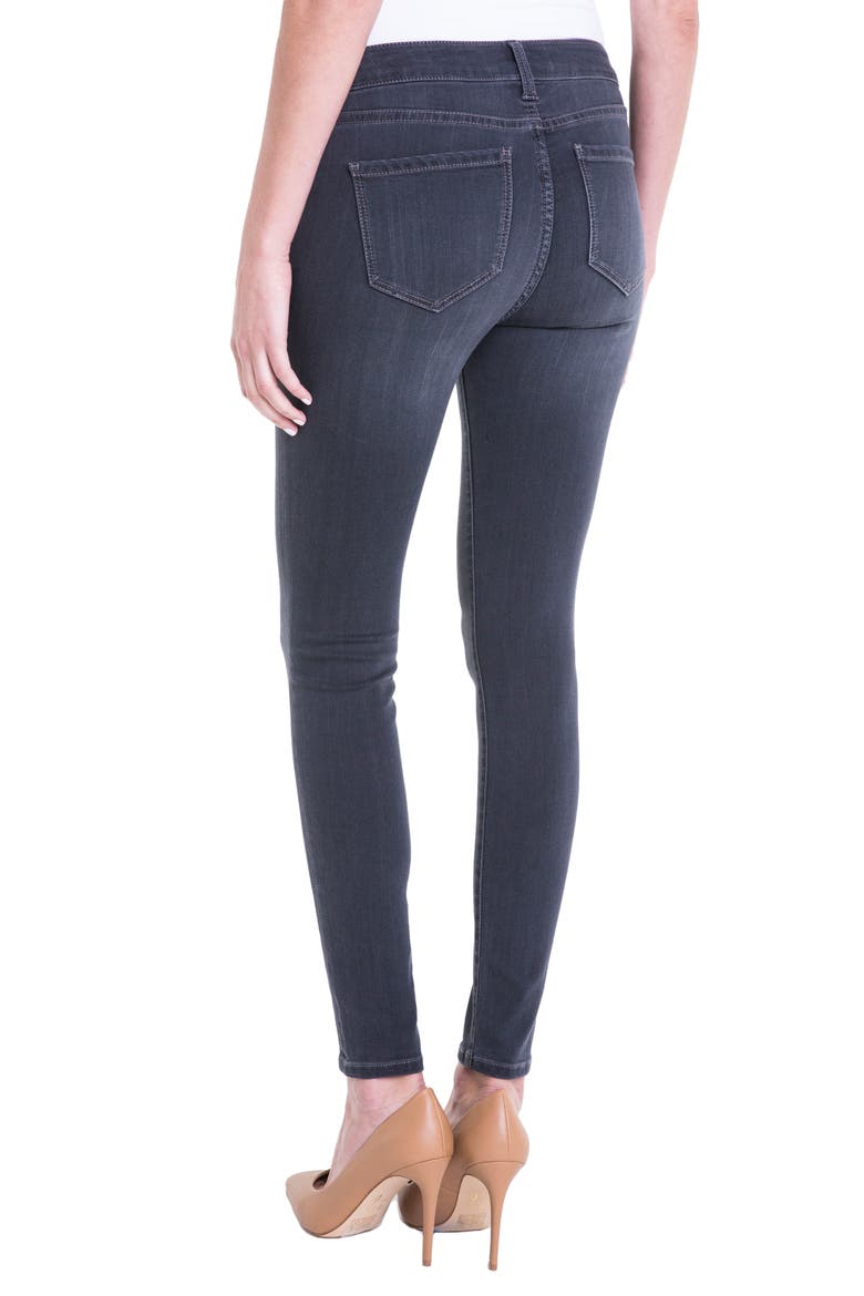 Abby Skinny Jeans, Alternate, color, METEORITE