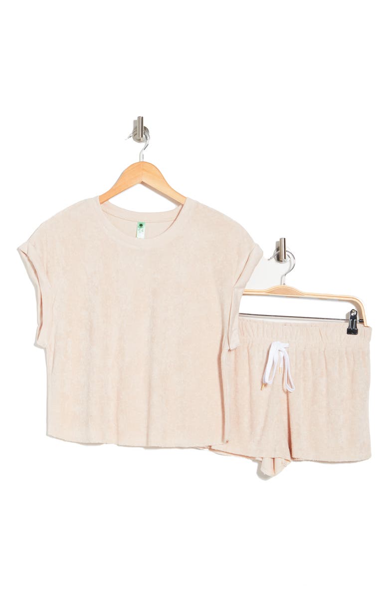 Honeydew Intimates Just Chillin' Short Pajamas, Alternate, color, Calm