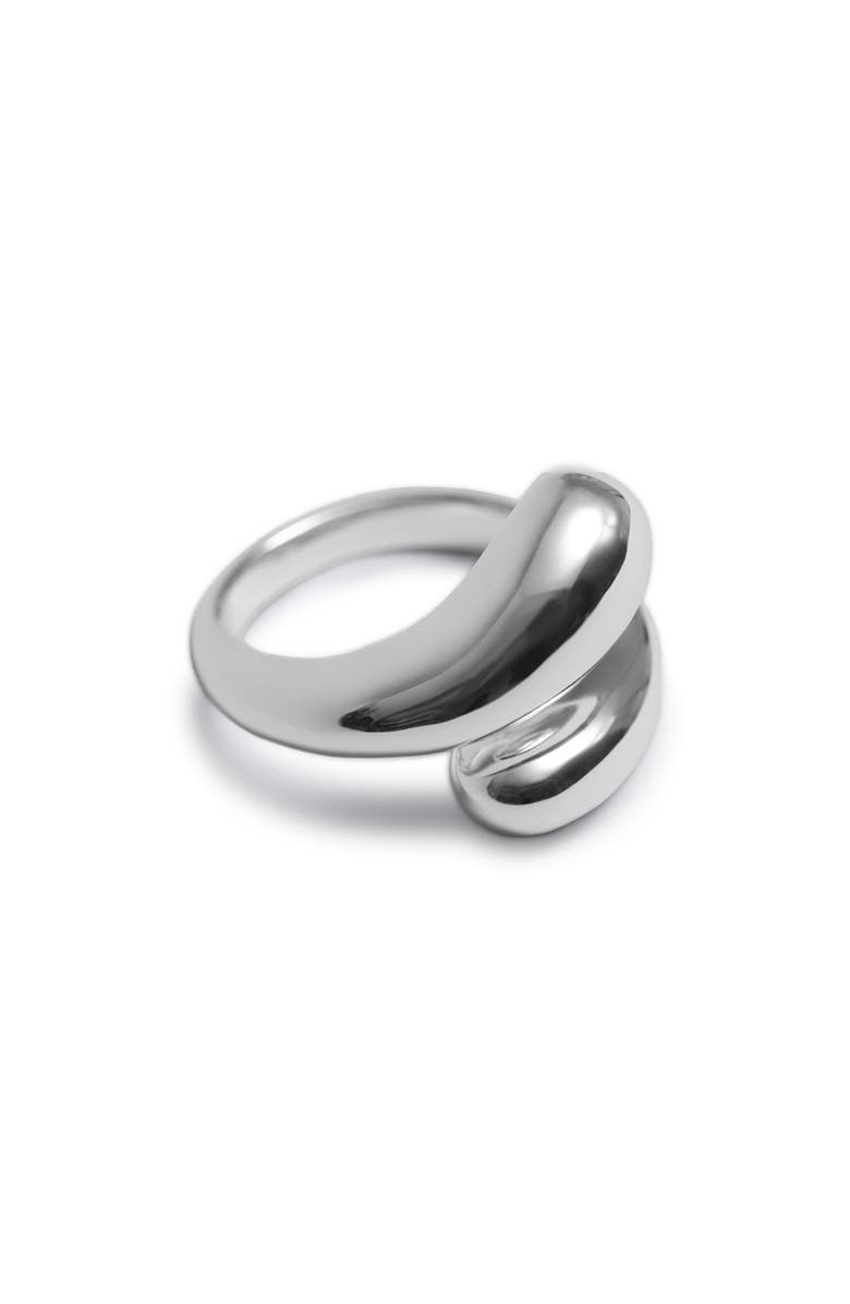 & Other Stories Chunky Bypass Ring, Main, color, Metal Light