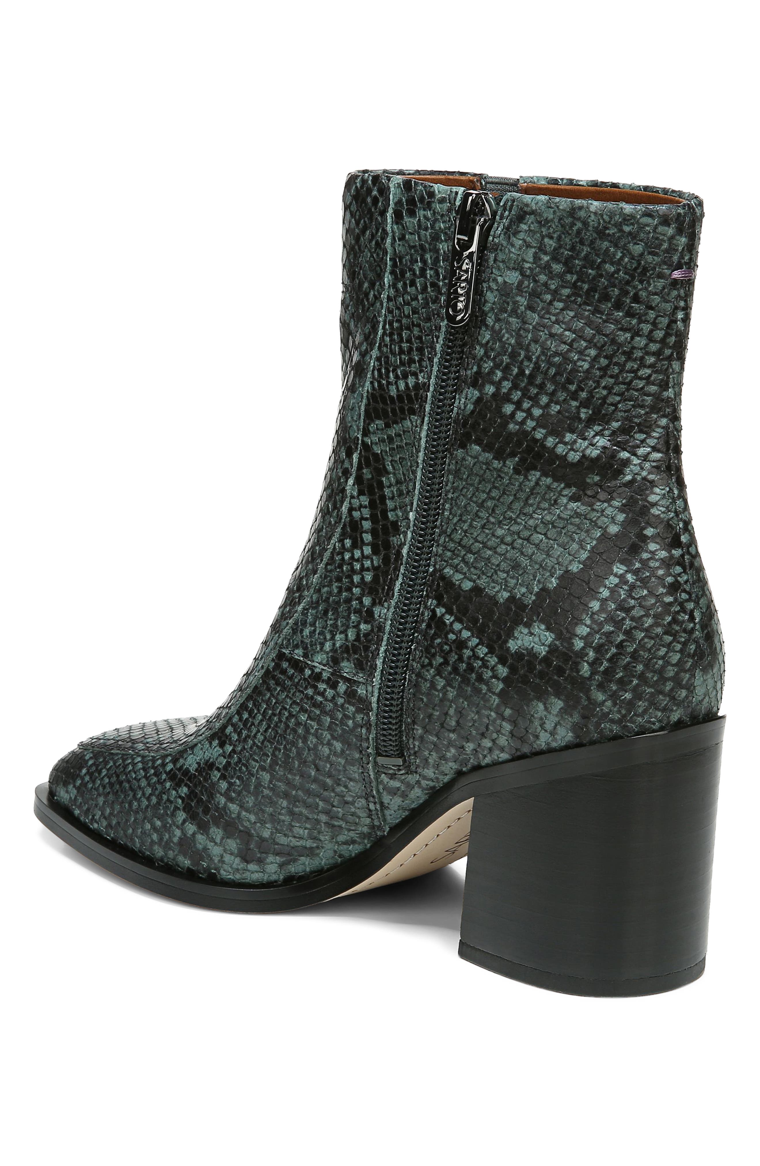 Romana Square Toe Bootie, Alternate, color, TEAL