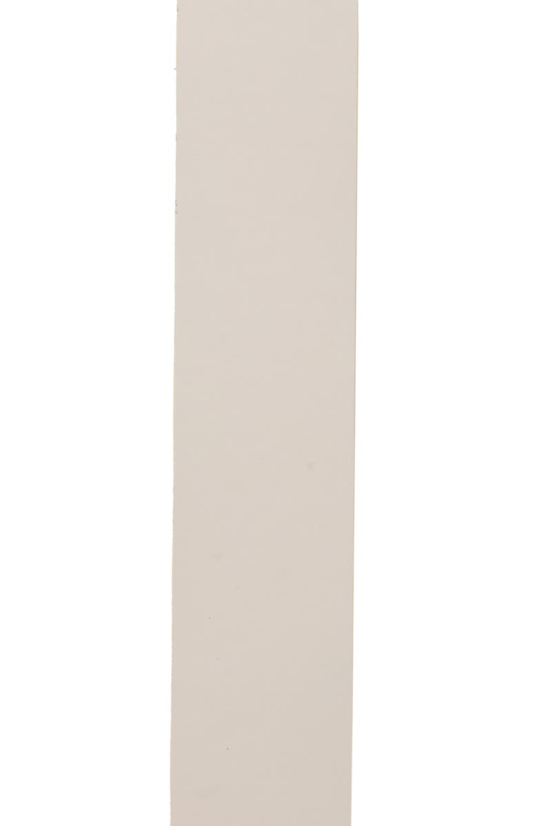 Bruno Magli Michela Leather Belt, Alternate, color, Stone