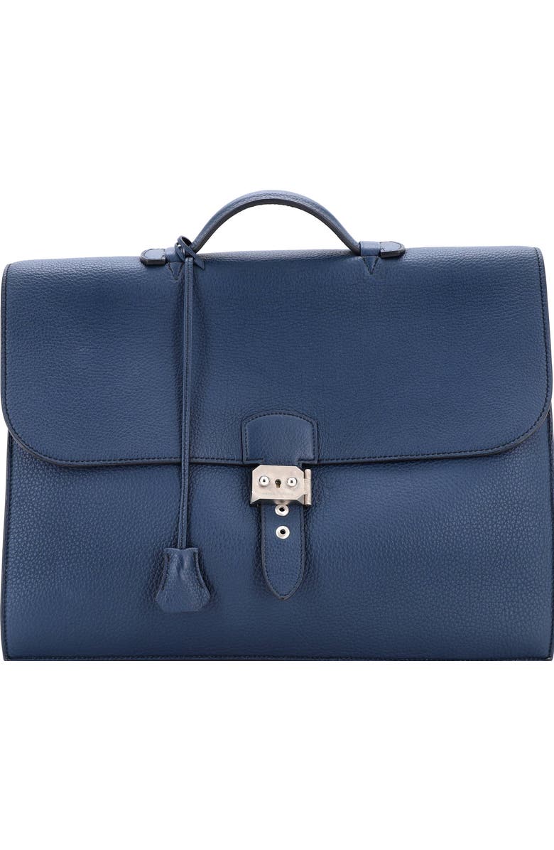 Pre-Owned Hermes Sac a Depeches Bag Verso Togo 38, Main, color, Colvert