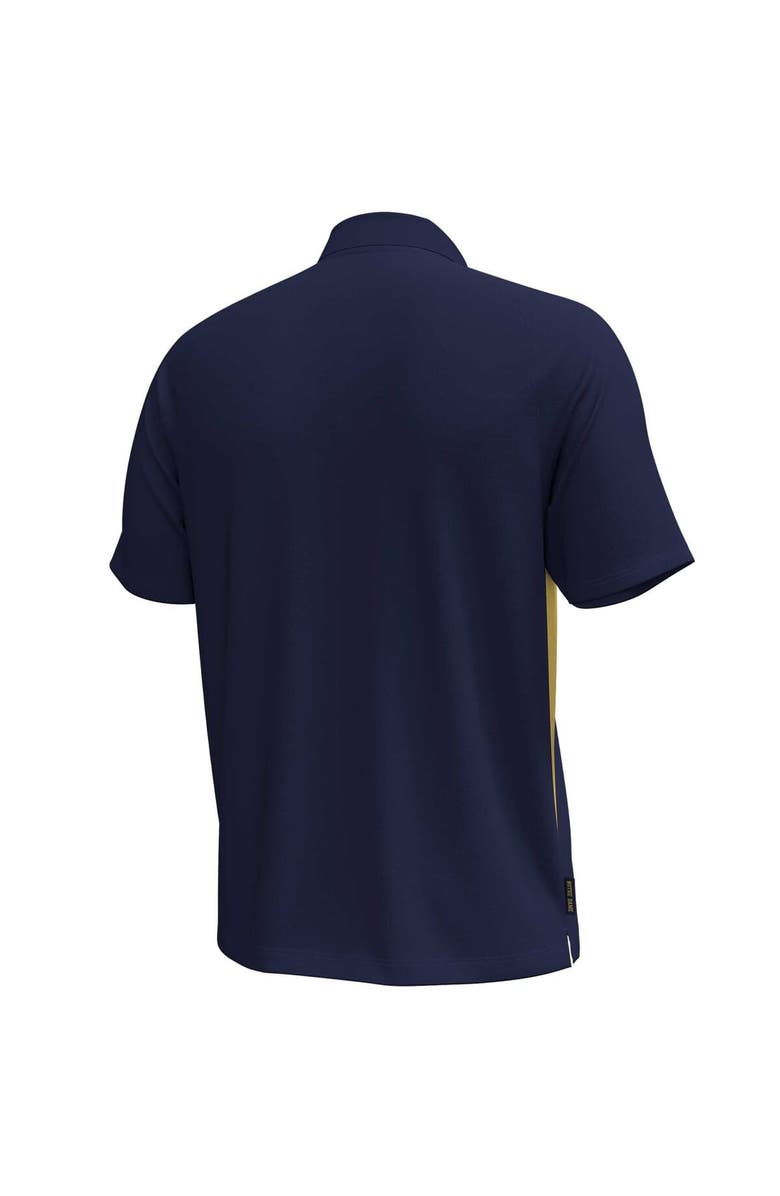 Under Armour Men's Under Armour  Navy Notre Dame Fighting Irish Title Performance Polo, Alternate, color, 