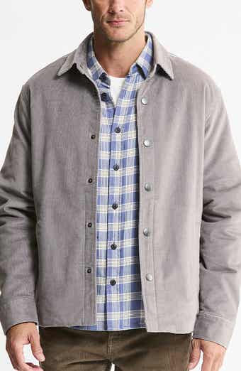 Fleece Lined Corduroy Shirt Jacket