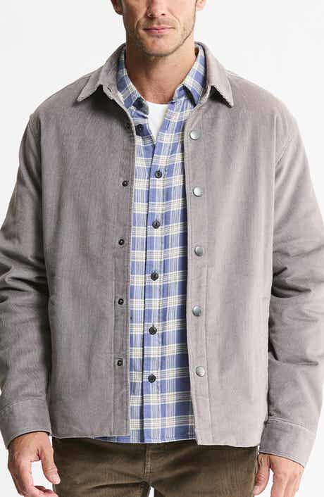 Fleece Lined Corduroy Shirt Jacket