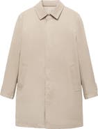 MANGO Classic Water Repellent Trench Coat