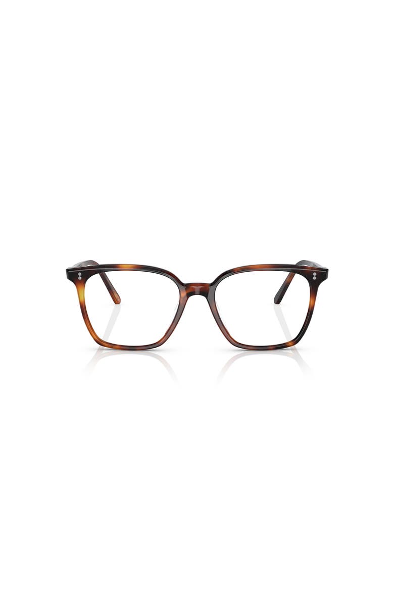 52mm Square optical glasses, Alternate, color, Tortoise