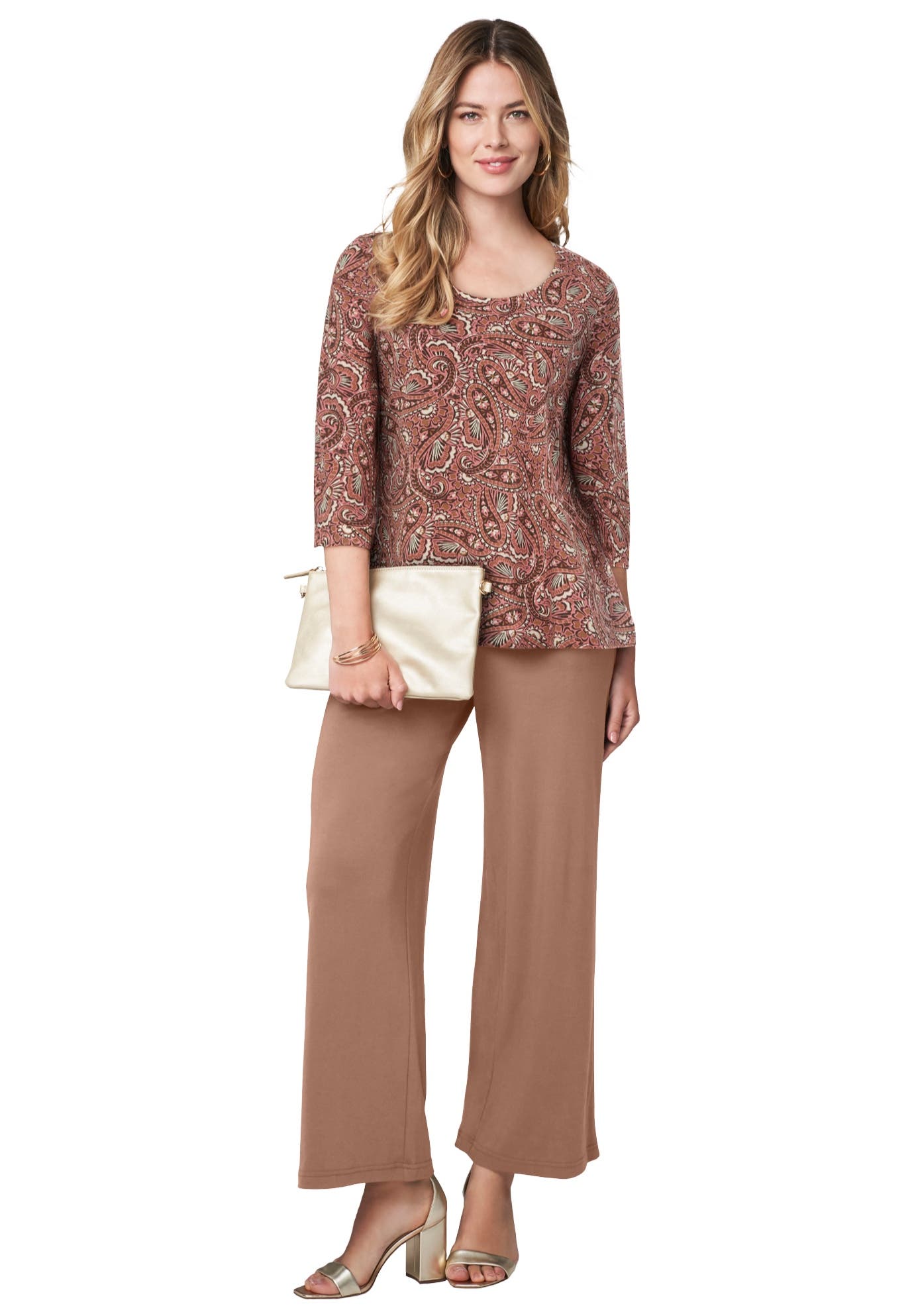 TEA ROSE PAISLEY