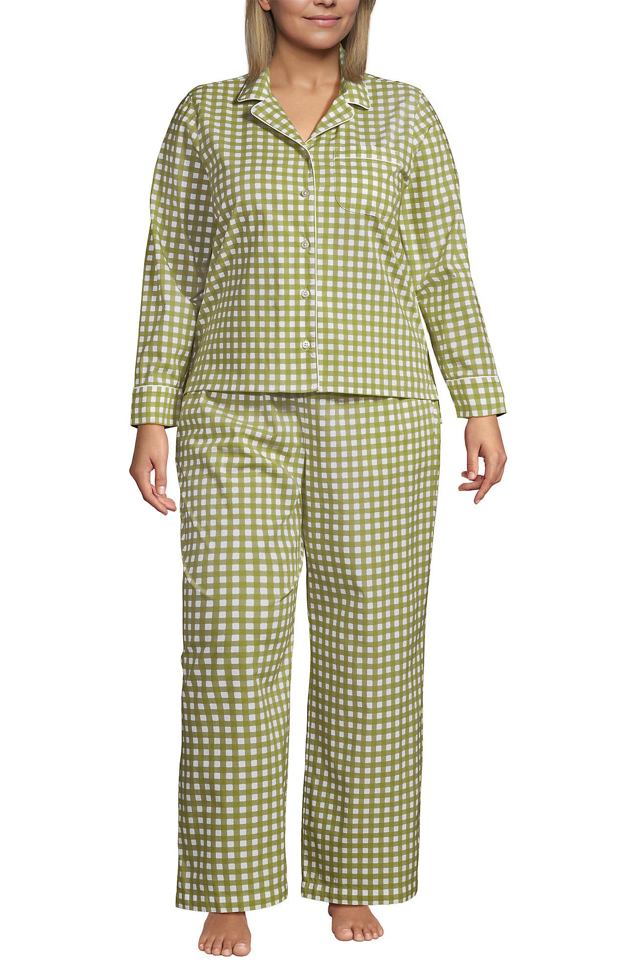 Bright Pistachio Gingham