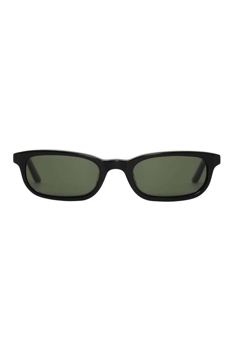 Flossie Sunglasses 50mm, Main, color, Soot