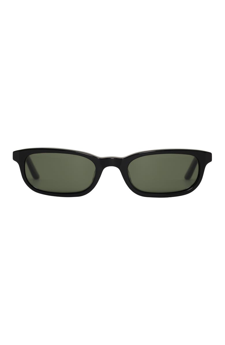 BRU Eyewear Flossie Sunglasses 50mm, Main, color, Soot