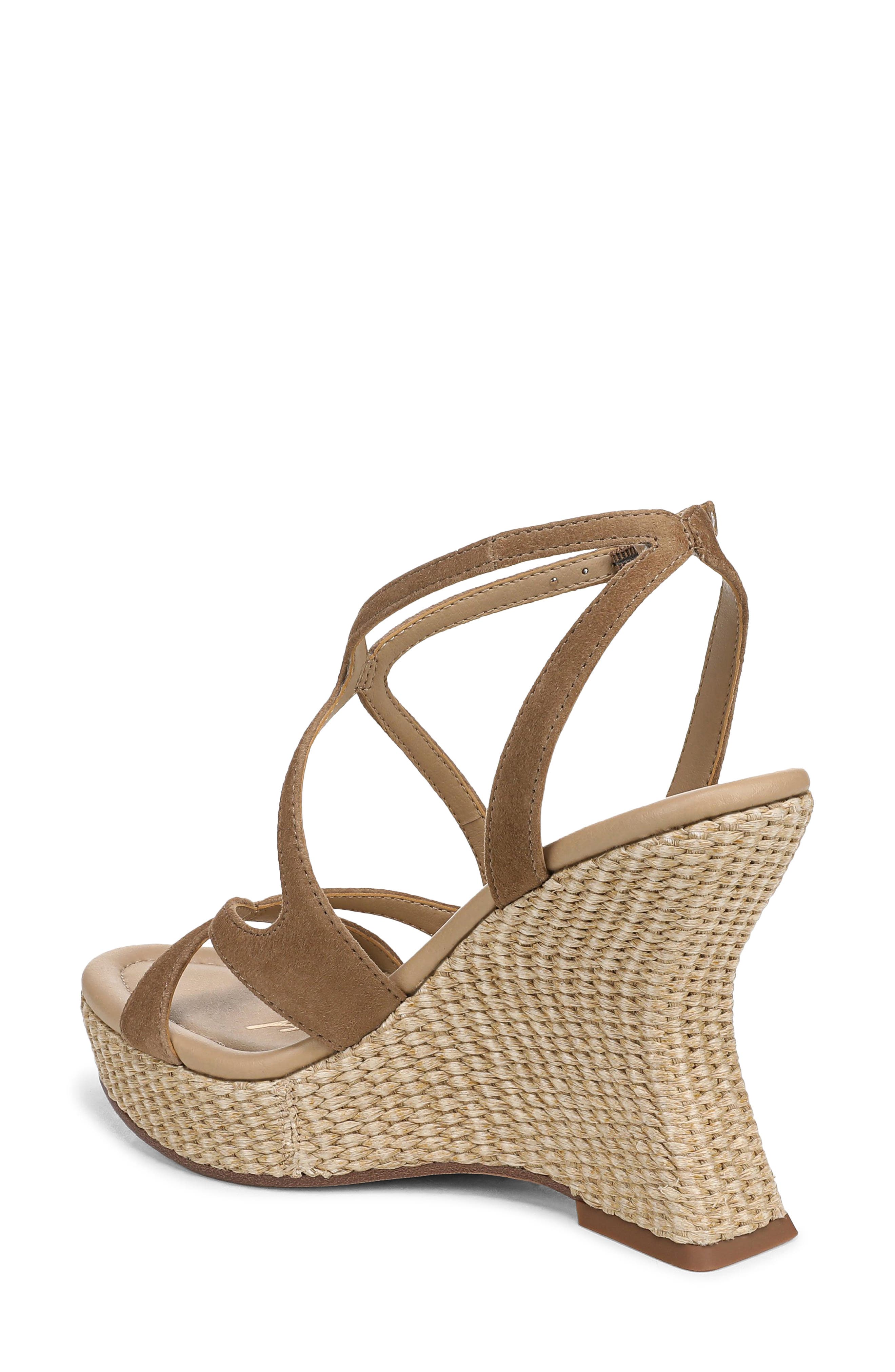 Circus NY by Sam Edelman Trina Platform Wedge Sandal, Alternate, color, Honeyed Oak