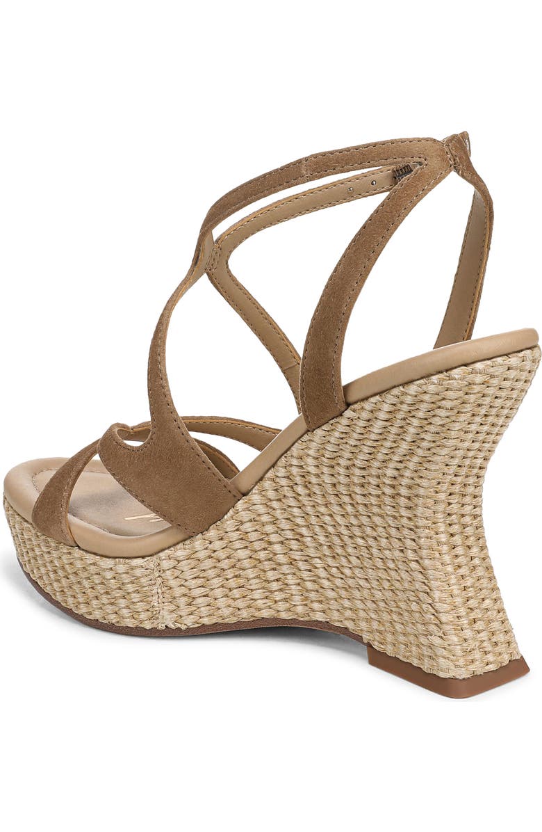 Circus NY by Sam Edelman Trina Platform Wedge Sandal, Alternate, color, Honeyed Oak