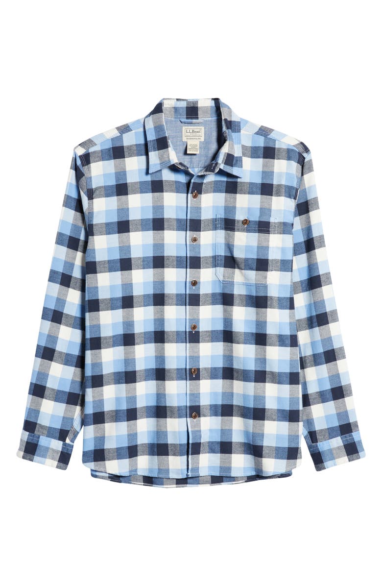 L.L.Bean Beanflex All Season Flannel Button-Up Shirt, Alternate, color,