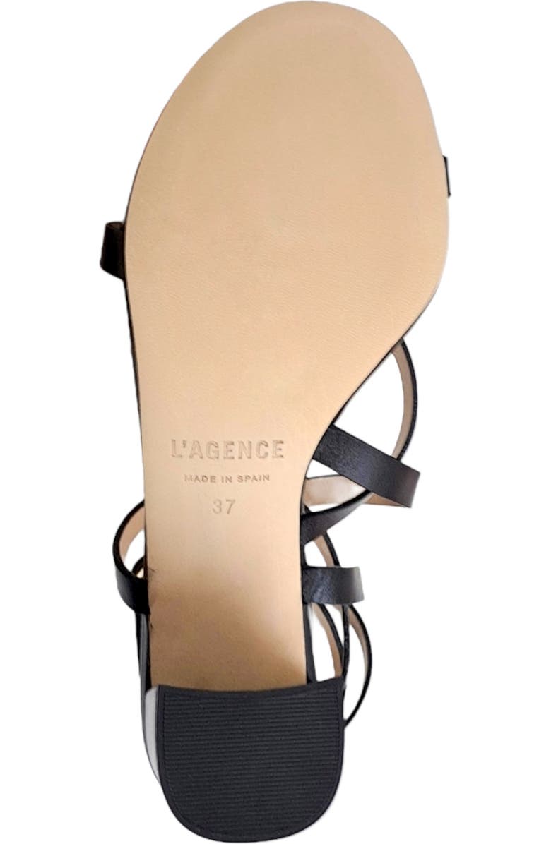 L'AGENCE Emily Strappy Wraparound Sandal, Alternate, color,