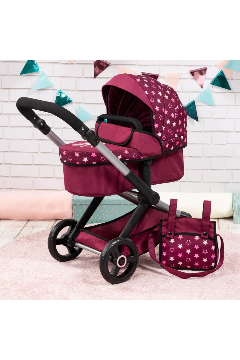 Pram Xeo, Dolls Up to 18", Ages 3+, Alternate, color, Purple