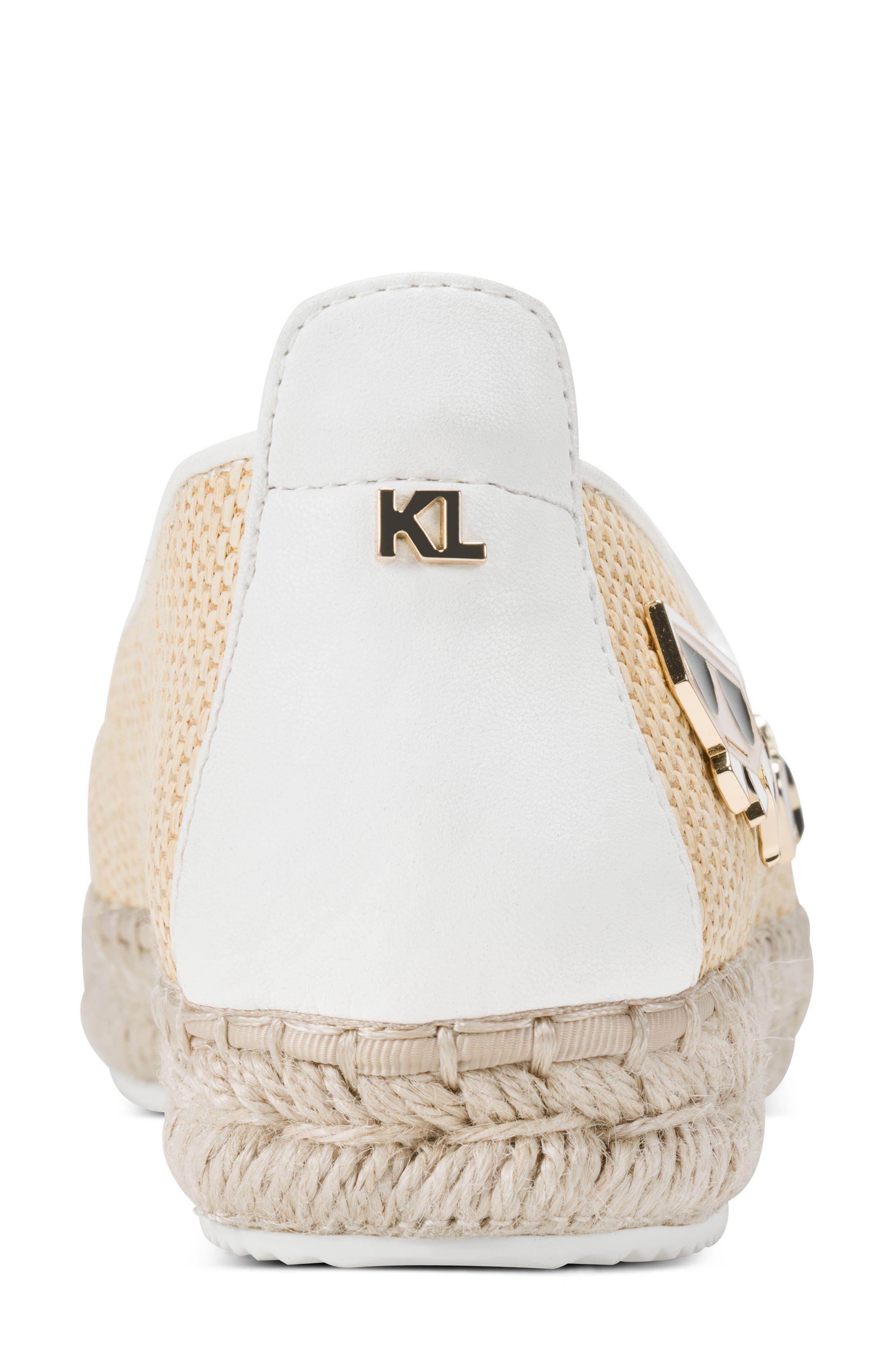 Malvie Espadrille Flat, Alternate, color, NATURAL/ BRIGHT WHITE