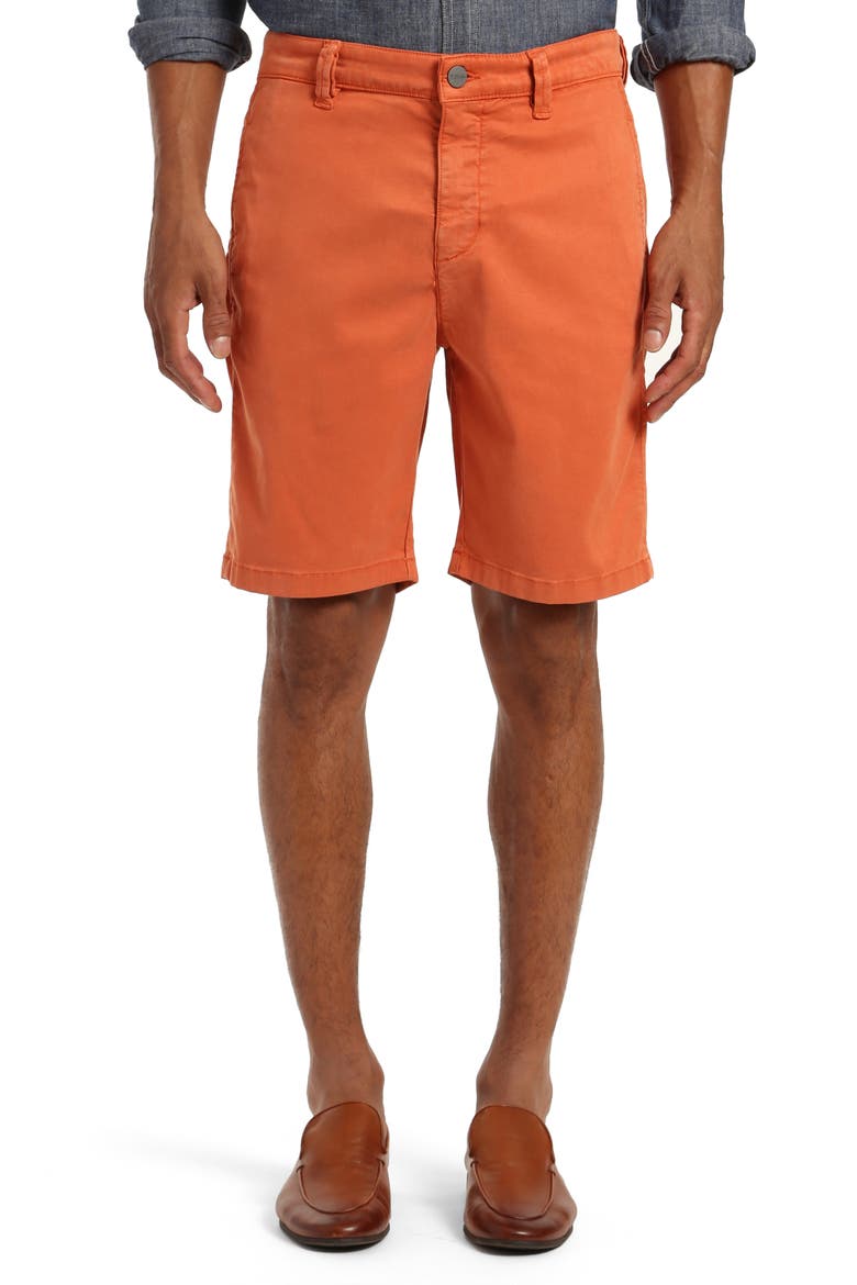 Nevada Soft Touch Stretch Shorts, Main, color, MID SIENA